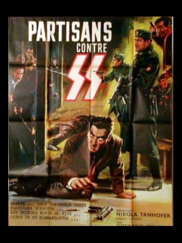 Affiche du film PARTISANS CONTRE SS - Titre original : DVOSTRUKI OBRUC