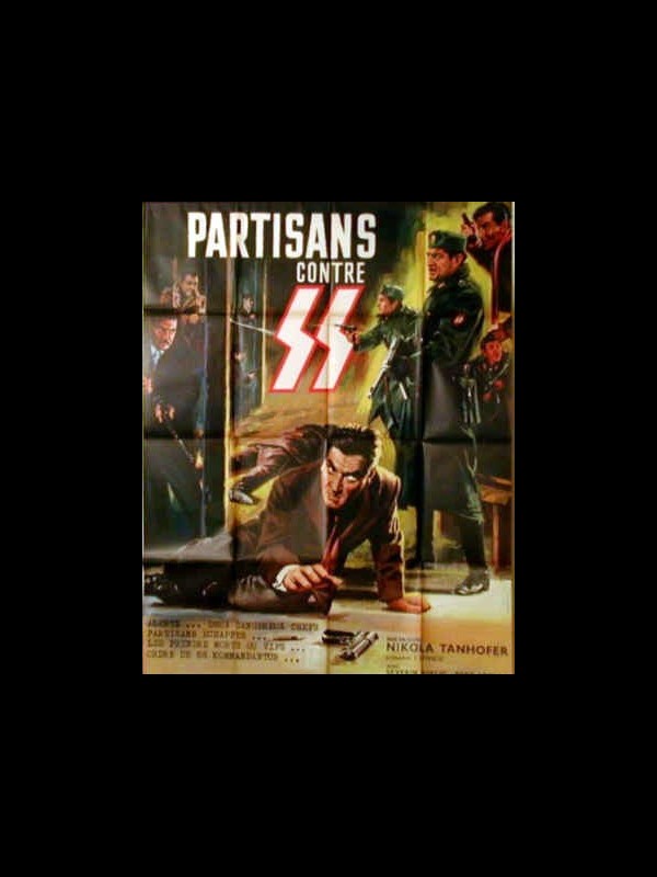 Affiche du film PARTISANS CONTRE SS - Titre original : DVOSTRUKI OBRUC