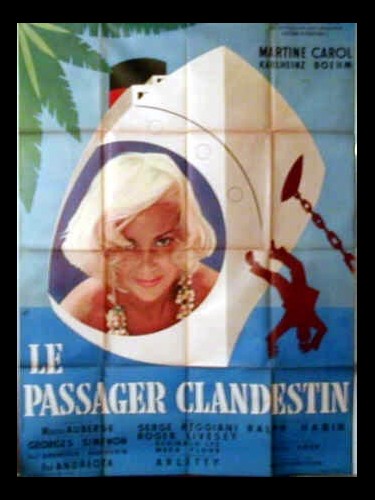 Affiche du film LE PASSAGER CLANDESTIN