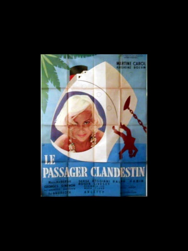 Affiche du film LE PASSAGER CLANDESTIN