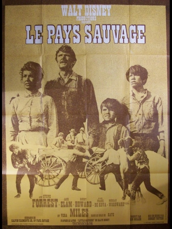 Affiche du film PAYS SAUVAGE (LE) - THE WILD COUNTRY