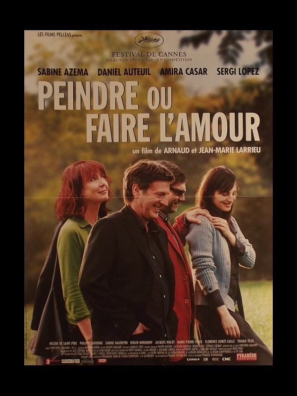 Affiche du film PEINDRE OU FAIRE L'AMOUR