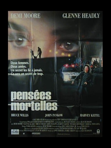 Affiche du film PENSEES MORTELLES - MORTAL THOUGHTS