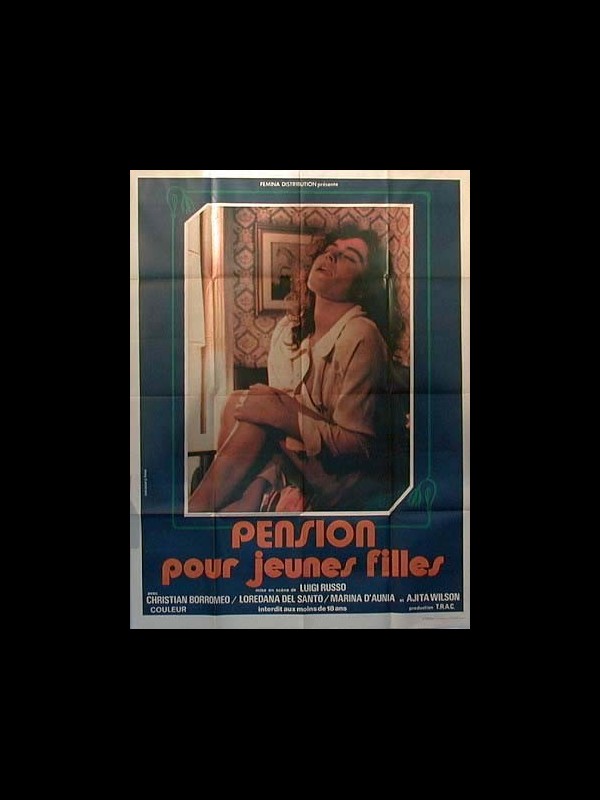 Affiche du film PENSION POUR JEUNES FILLES - Titre original : PENSIONE AMORE SERVIZIO COMPLETO