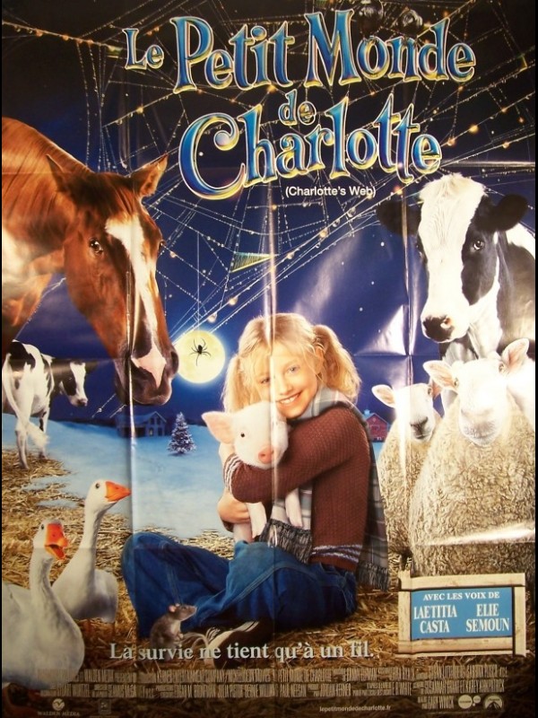 Affiche du film PETIT MONDE DE CHARLOTTE (LE) - CHARLOTTE'S WEB