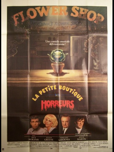 Affiche du film LA PETITE BOUTIQUE DES HORREURS