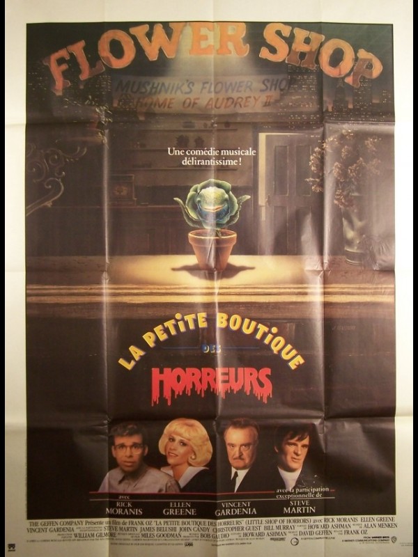 Affiche du film LA PETITE BOUTIQUE DES HORREURS