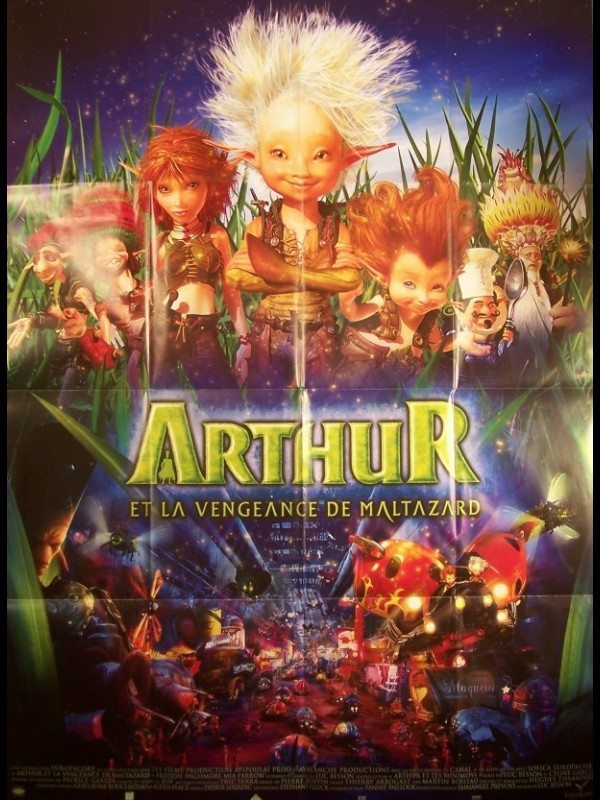 Affiche du film ARTHUR 2-LA VENGEANCE DE MALTAZARD