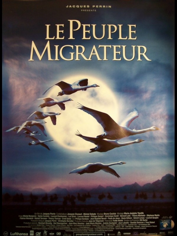 Affiche du film PEUPLE MIGRATEUR (LE) - WINGED MIGRATION