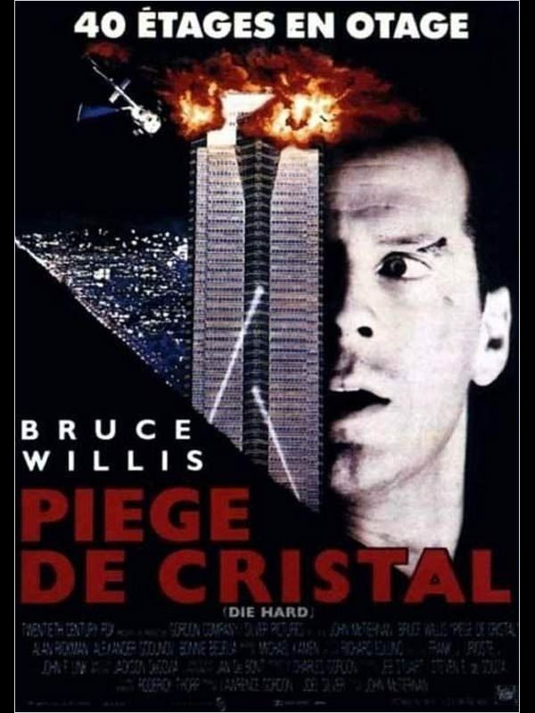 Affiche du film PIEGE DE CRISTAL - DIE HARD