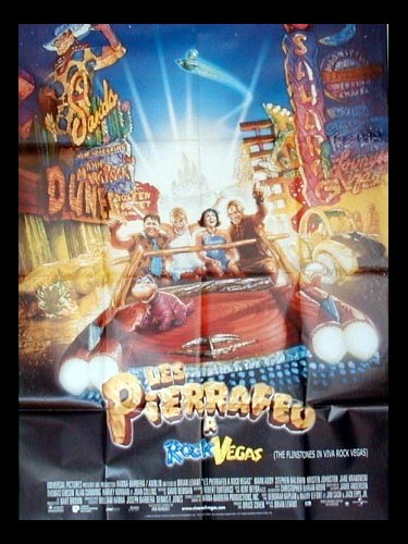 Affiche du film PIERRAFEU A ROCK VEGAS (LES) - THE FLINTSTONES IN VIVA ROCK VEGAS