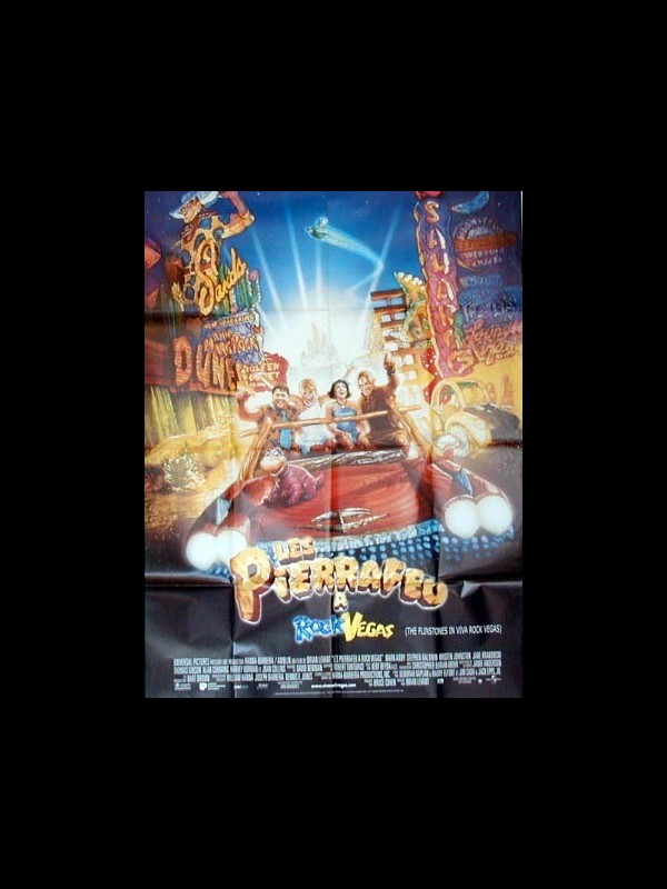 Affiche du film PIERRAFEU A ROCK VEGAS (LES) - THE FLINTSTONES IN VIVA ROCK VEGAS