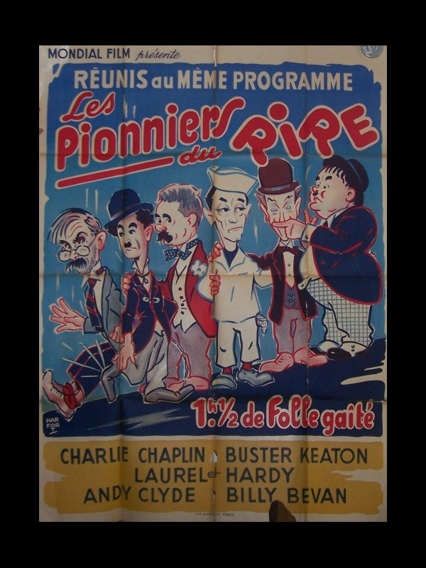 Affiche du film LES PIONNIERS DU RIRE