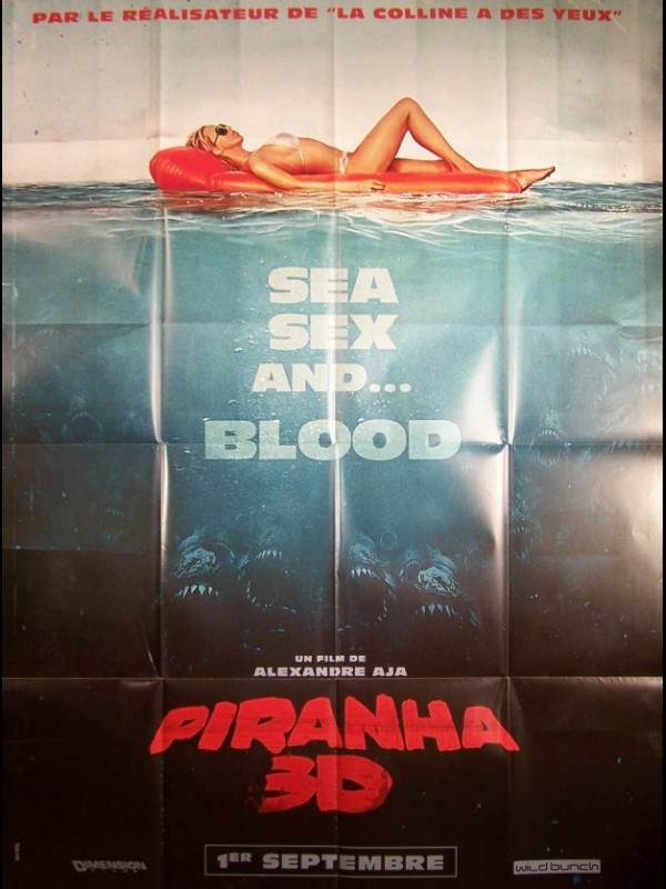 Affiche du film PIRANHA 3D