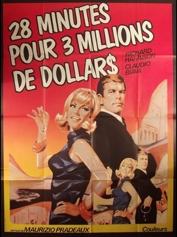 Affiche du film 28 MINUTES POUR 3 MILLIONS DE DOLLARS - 28 MINUTI PER 3 MILIONI DI DOLLARI