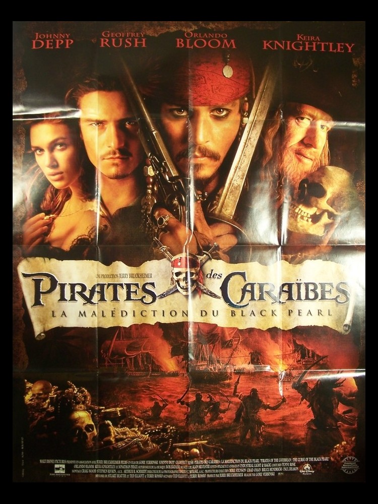 Streaming Pirates Des Caraïbes La Malédiction Du Black Pearl Affiche du film PIRATE DES CARAIBES-LA MALEDICTION DU BLACK PEARL