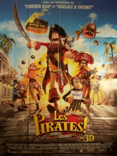 Affiche du film LES PIRATES BONS A RIEN,MAUVAIS A TOUT