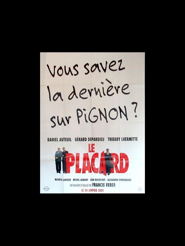 Affiche du film PLACARD (PREVENTIVE ) (LE)