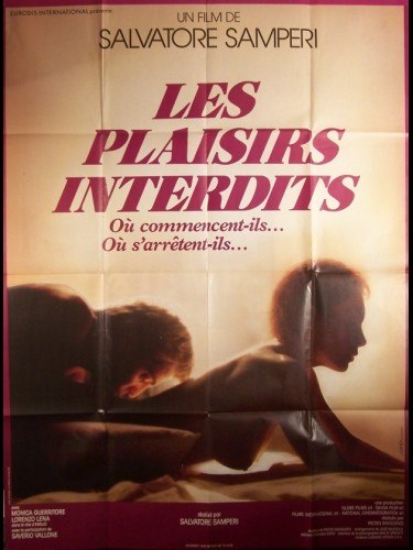 Affiche du film LES PLAISIRS INTERDITS