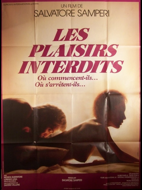 Affiche du film PLAISIRS INTERDITS (LES) - FOTOGRAFANDO PATRIZIA