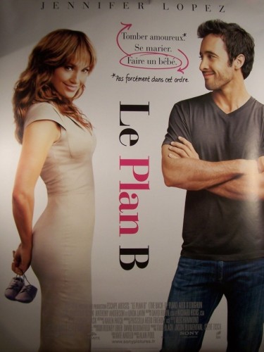 Affiche du film LE PLAN B - Titre original : THE BACK-UP PLAN