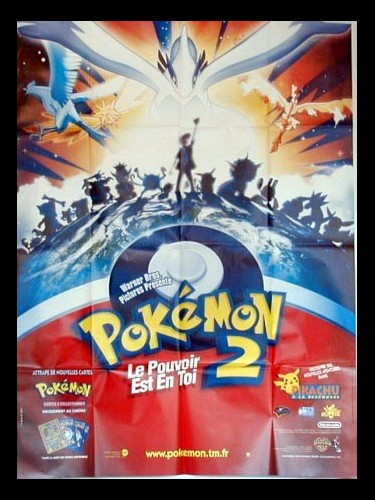 Affiche du film POKEMON 2 -Le pouvoir est en toi -