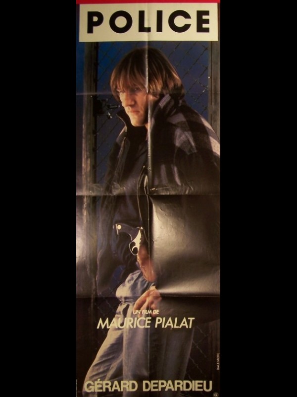 Affiche du film POLICE (GERARD DEPARDIEU)