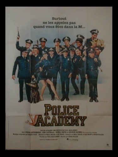 Affiche du film POLICE ACADEMY 1