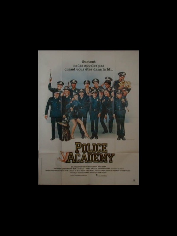 Affiche du film POLICE ACADEMY 1