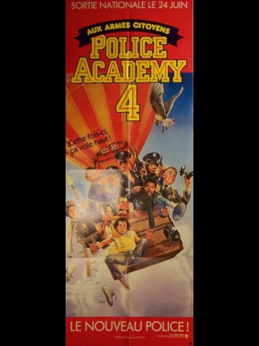 Affiche du film POLICE ACADEMY 4