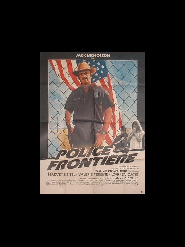 Affiche du film POLICE FRONTIERE