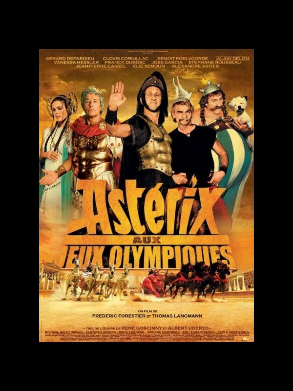 Affiche du film ASTERIX AUX JEUX OLYMPIQUES