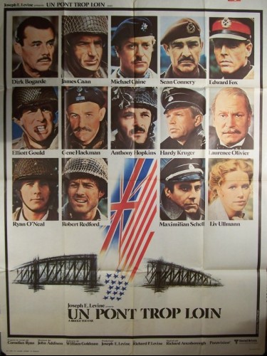 Affiche du film UN PONT TROP LOIN - Titre original : A BRIDGE TOO FAR