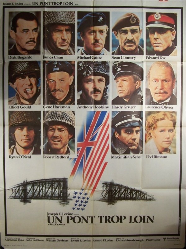 Affiche du film UN PONT TROP LOIN - Titre original : A BRIDGE TOO FAR