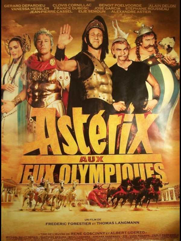 Affiche du film ASTERIX AUX JEUX OLYMPIQUES