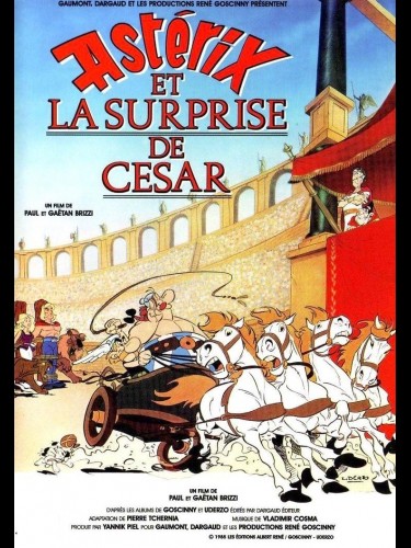 Affiche du film ASTERIX ET LA SURPRISE DE CESAR