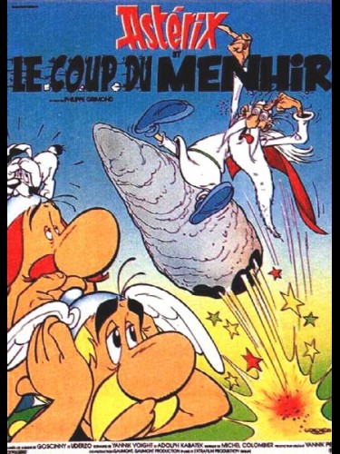 Affiche du film ASTERIX ET LE COUP DU MENHIR