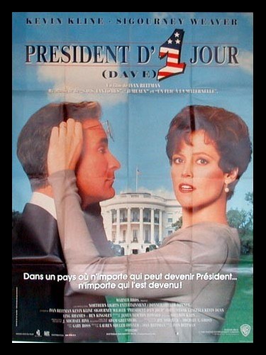 Affiche du film PRESIDENT D'UN JOUR