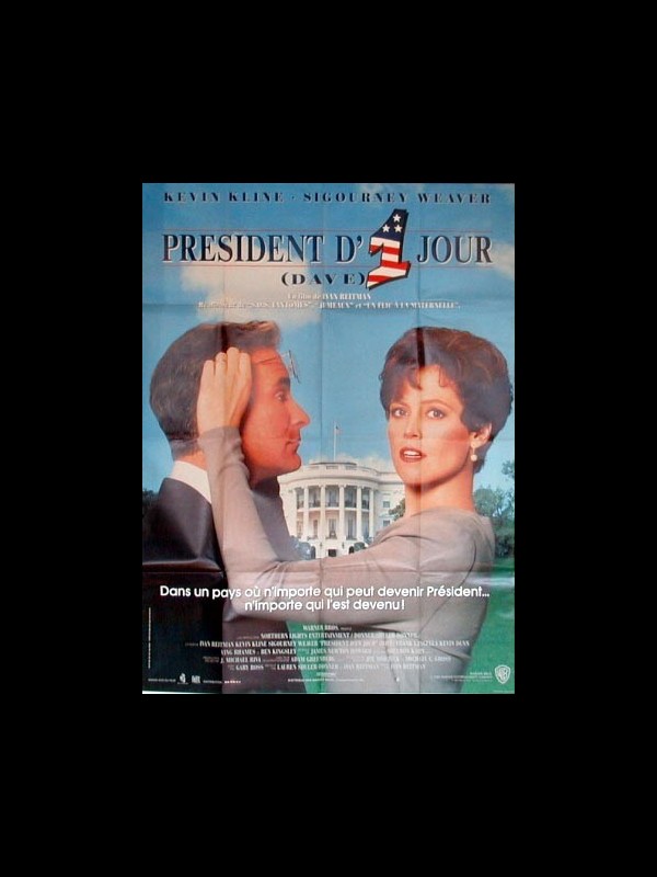 Affiche du film PRESIDENT D'UN JOUR
