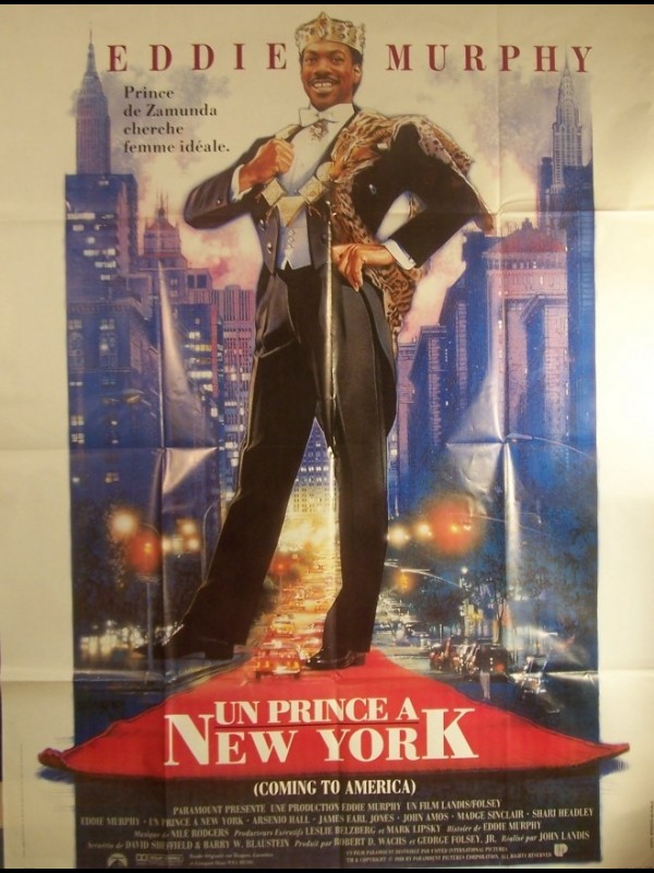 Affiche du film PRINCE A NEW YORK (UN) - COMING TO AMERICA