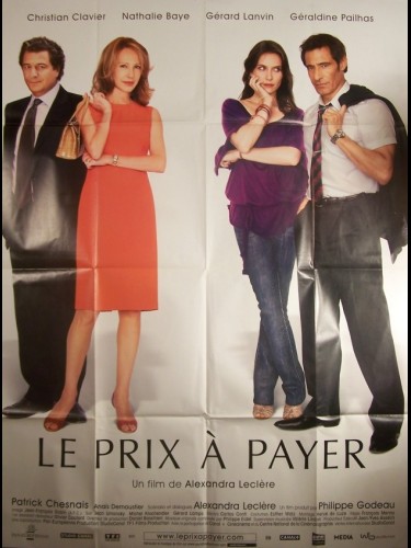 Affiche du film LE PRIX A PAYER