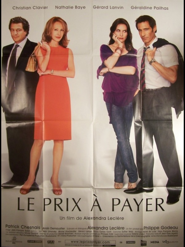 Affiche du film LE PRIX A PAYER