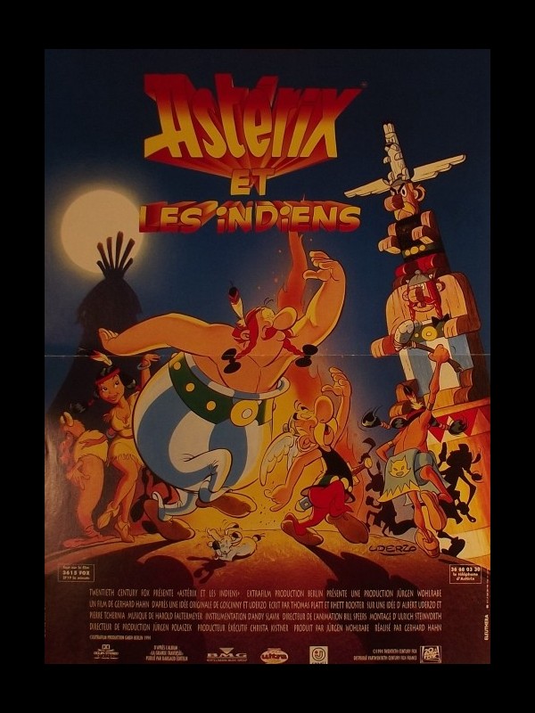 Affiche du film ASTERIX ET LES INDIENS