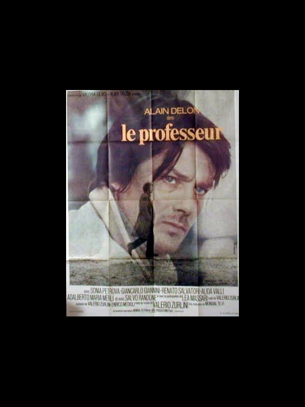 Affiche du film LE PROFESSEUR - Titre original : LA PRIMA NOTTE DI QUIETE