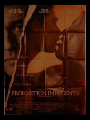 Affiche du film PROPOSITION INDECENTE