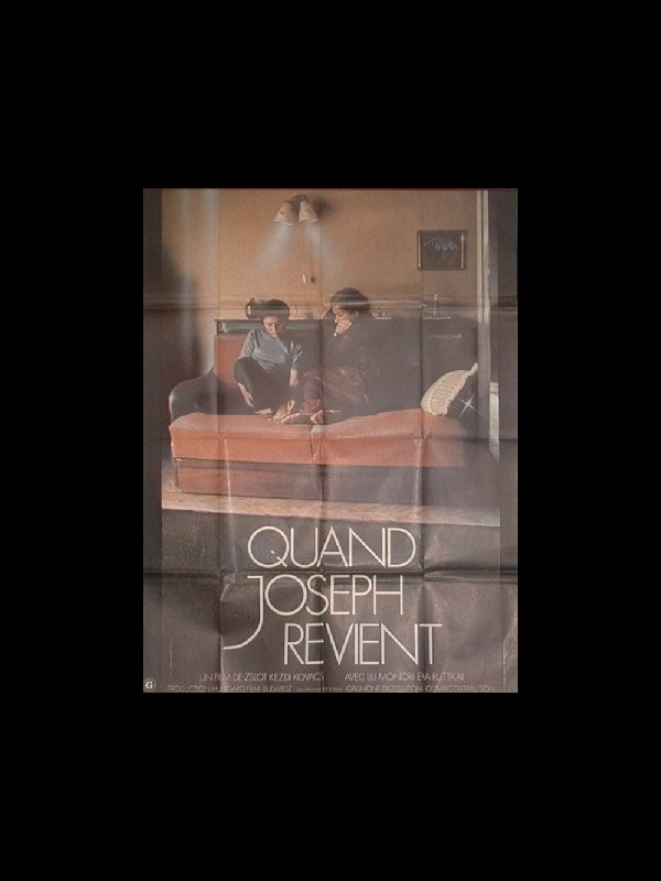 Affiche du film QUAND JOSEPH REVIENT