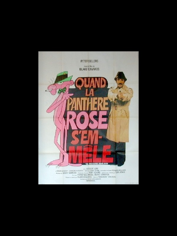 Affiche du film QUAND LA PANTHERE ROSE S'EN MELE