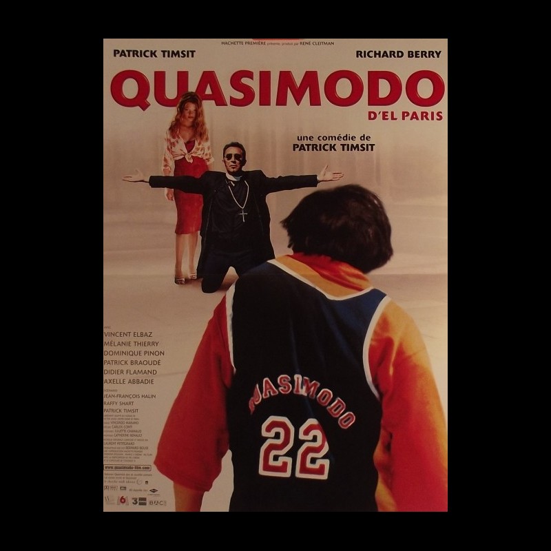 Quasimodo D El Paris Affiche du film QUASIMODO D'EL PARIS - CINEMAFFICHE