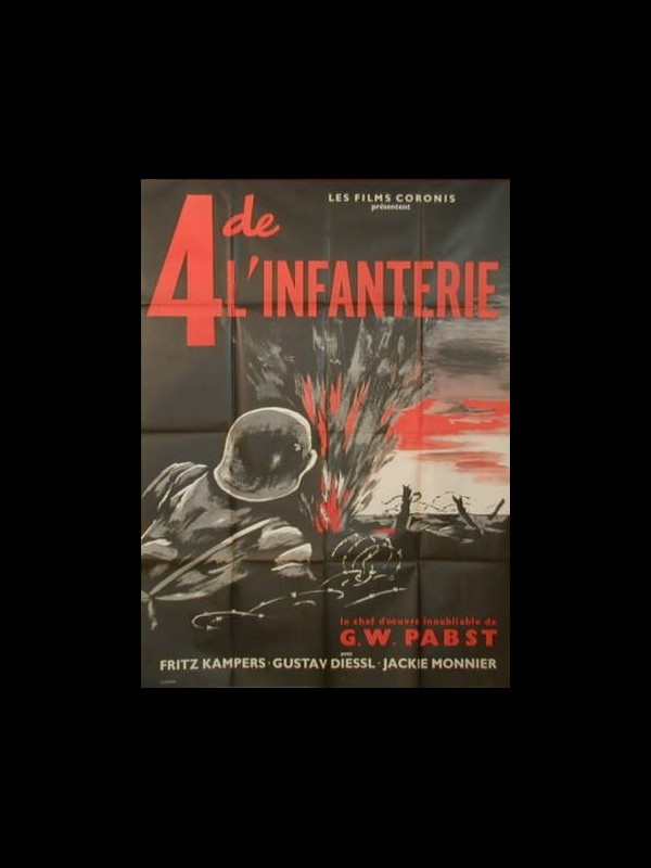 Affiche du film QUATRE DE L'INFANTERIE