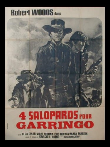 Affiche du film QUATRE SALOPARDS POUR GARINGO